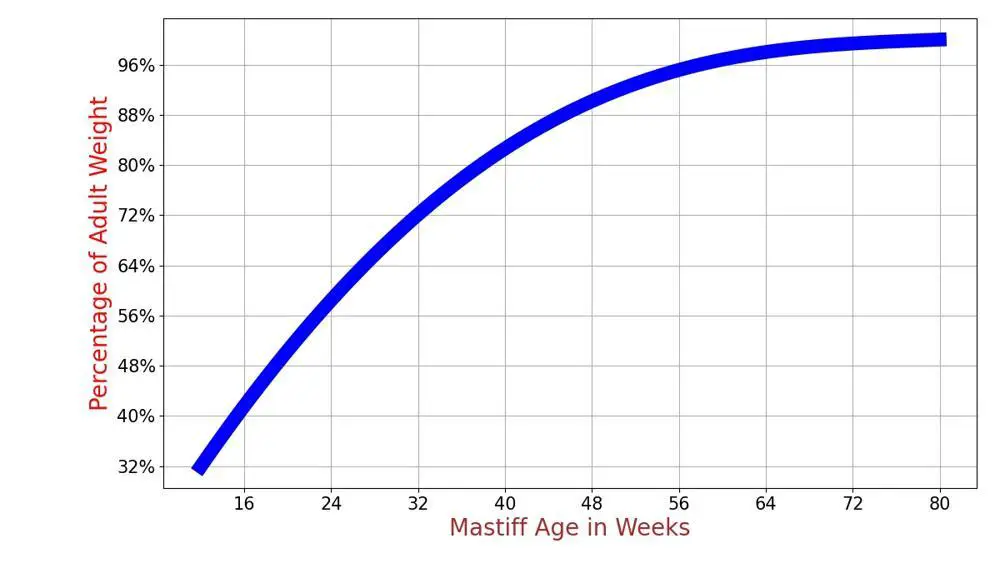 How Much Should Mastiff Weigh? Mastiff Weight Calculator.